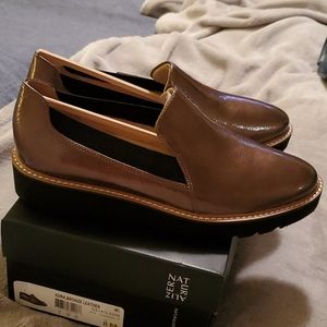 Naturalizer Bronze Loafers